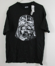 NWT  Star Wars Black Men's Shirt. Darth Vader. sz: XL