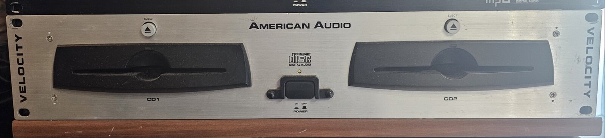 DJ機材 American Audio Velocity American Audio Velocity Silver version Dual Scratcher-SOLD