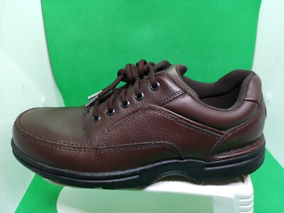 Rockport Shoes Mens Eureka Brown 10.5 Leather Oxfords Walking Lace‎ Up K71201 Rockport Eureka Men main image 4