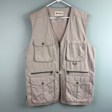Vintage 90s Eddie Bauer Sz M Outdoor Outfitter Fishing Hunting Vest Oversized
