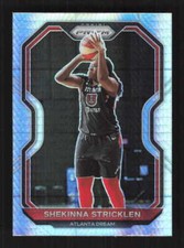 Shekinna Stricklen 2021 Panini Prizm WNBA Prizms Hyper Atlanta Dream #35