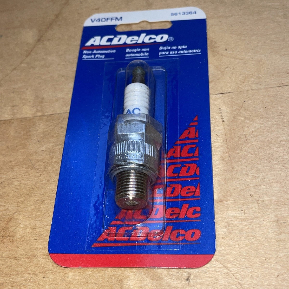 ACDELCO MARINE SPARK PLUG P/N V40FFM,5613364. | eBay