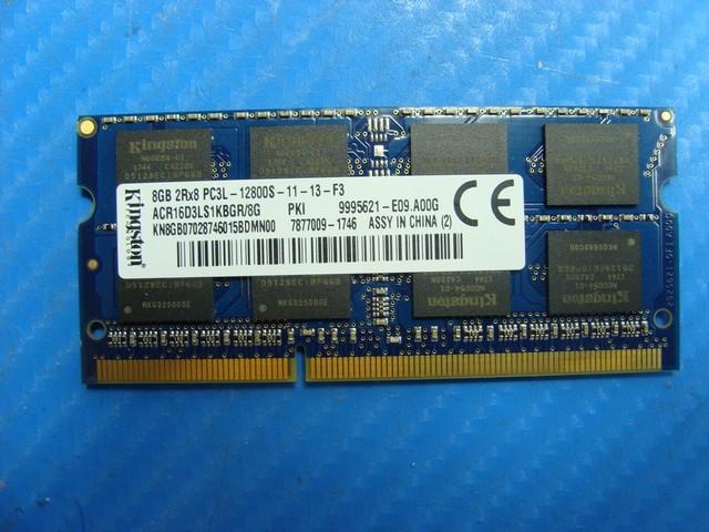 kingston 8gb 2rx8 pc3l 12800s 11 13 f3