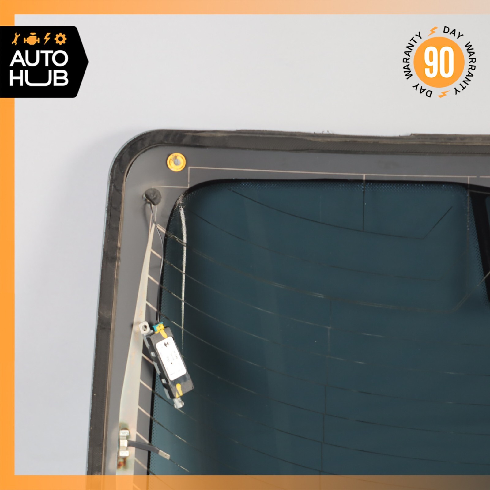 08-18 Maserati GranTurismo M145 Rear Windshield Wind Shield Back Glass OEM