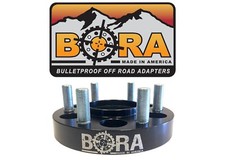 Chevy 1500 2 @ 2.25" R & 2 @1.50" F Wheel Spacers (99-20) (4) by BORA - USA Made