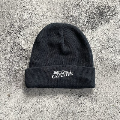 Jean Paul Gaultier Knit Unisex One Size Beanie Hat Blue | eBay