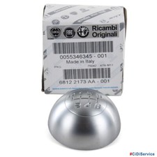 Deckel Linse Knauf Satinierter Schaltknauf Original Alfa Romeo Giulietta