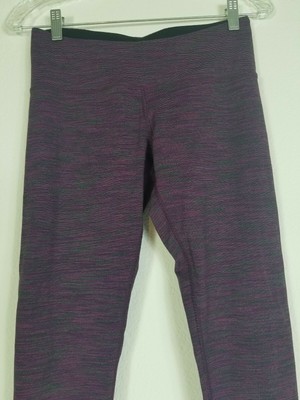 Tuff Athletics Leggings Waistband Zipper Pocket Size Small Purple Pink Gray | eBay