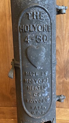 Antique Old Holyoke model 4-30 Water Heater Victorian Steampunk