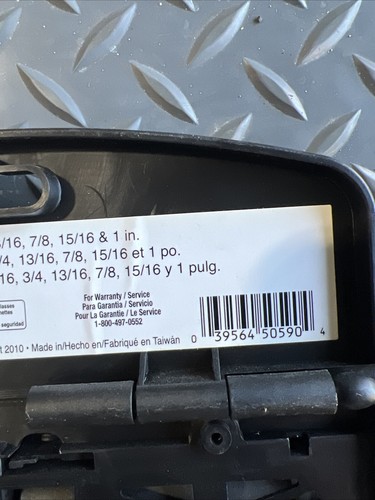 Performance Tool M590DB 11 Piece 1/2 Inch Drive SAE DW Impact Sockets 3/8 to 1" - Photo 3/6