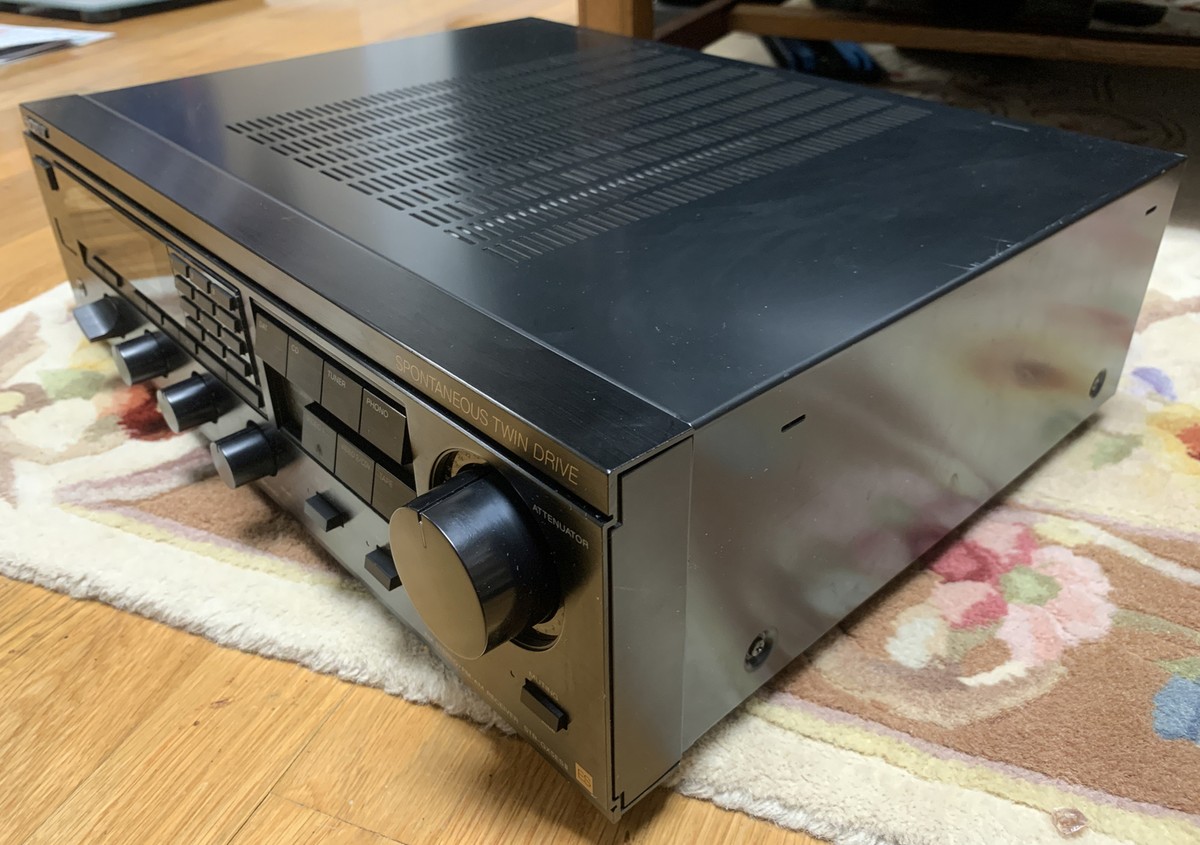 SONY STR-GX5ES II AM FM STEREO RECEIVER SPONTANEOUS TWIN