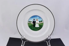 VILLEROY & BOCH NAIF WEDDING 8" SALAD PLATE - NEW