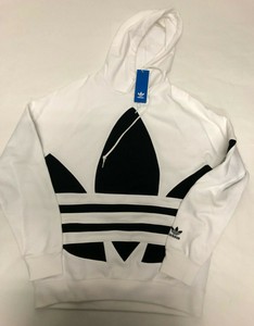 adidas white hooded sweatshirt