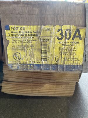 Square D H221DS Stainless Steel Safety Switch