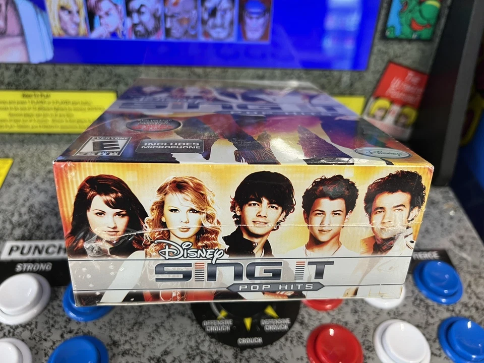 2007 Nintendo Wii Disney Sing It Pop Hits Microphone Bundle Taylor Swift SEALED - Image 3 of 4