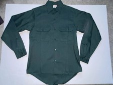 Grants Vintage Work Shirt WTG Rare Green