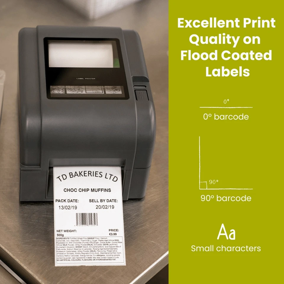 Premium Thermal Transfer Wax Ribbon 4 Inch Barcode, Shipping Warehouse 6 Pack - Image 4 of 4