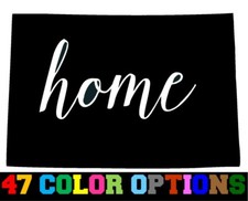 Vinyl Decal Truck Car Sticker Laptop - Home State Outline Love USA Colorado