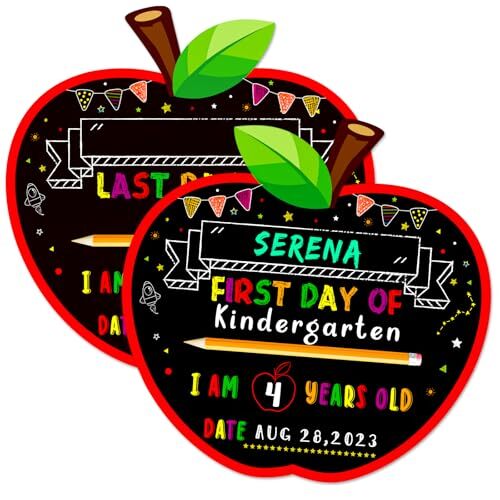 First and Last Day of School Board Double-Sided Back to School Board Sign for - Bild 1 von 7