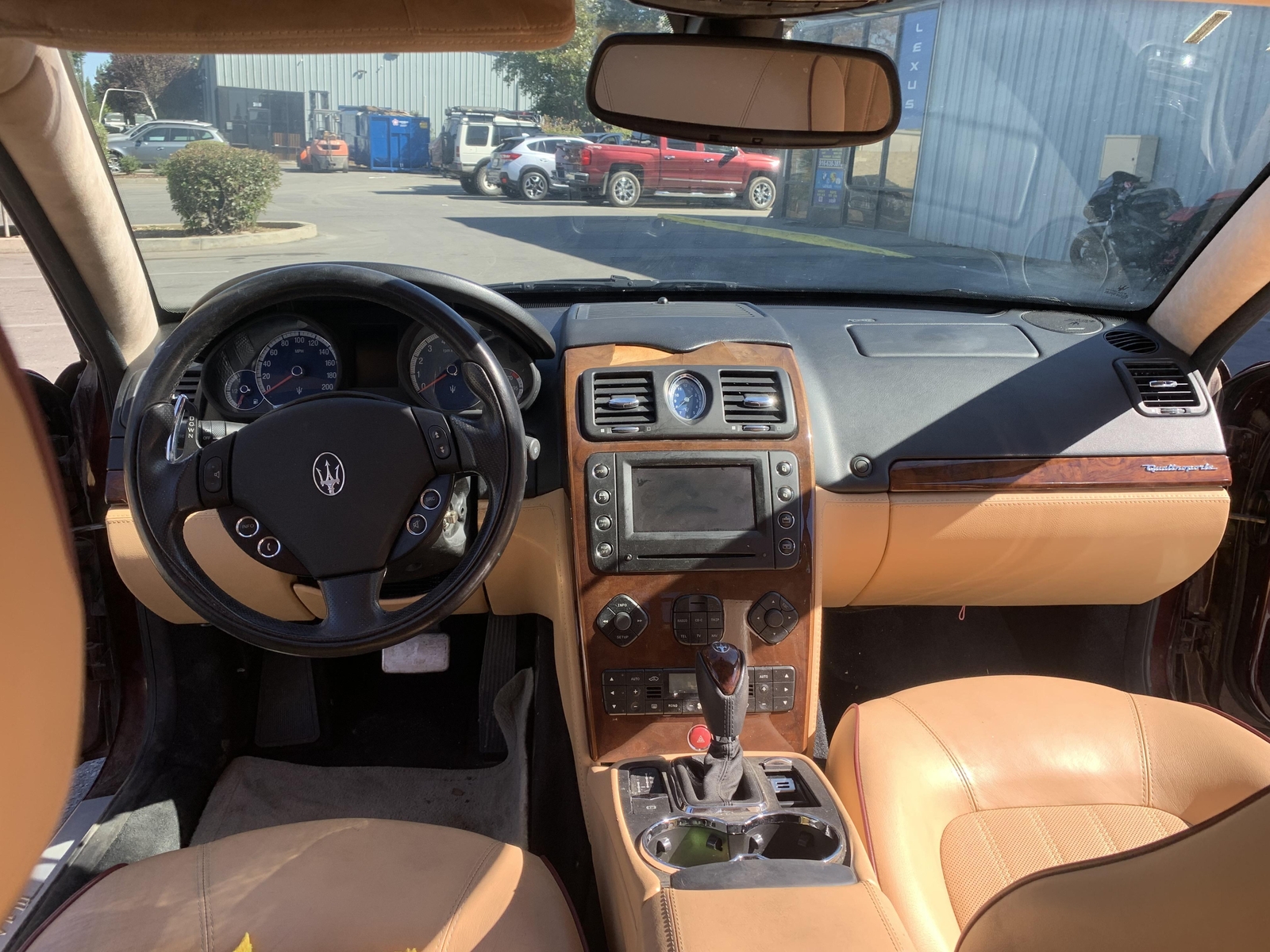 08 MASERATI Dash Panel Shell