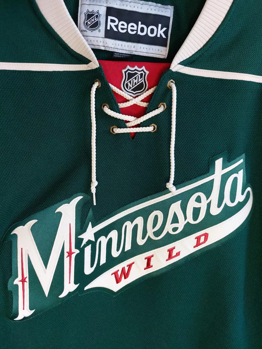 Men's Reebok Minnesota Wild Jersey