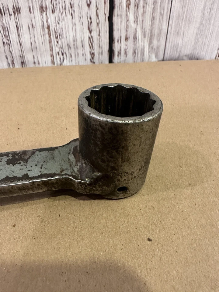 PROTO TOOLS 1-1/8" IMPACT SOCKET, 12 Point 1/2" DRIVE, 7436 Custom Made Wrench - Image 2 of 4