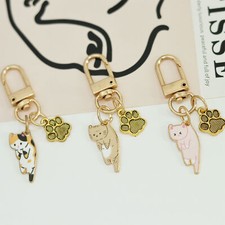 Cute Kitten Keychain Exquisite Adorable Cat Keyring Cat Keychain Charm