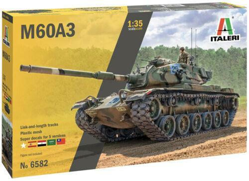 Italeri 6582 M60A-3 Tank 1:35 Plastic Model Kit