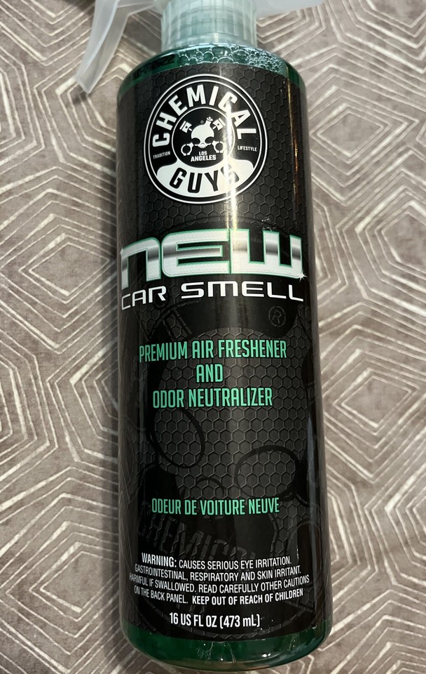 Chemical Guys New Car Smell Air Freshener Spray and Odor Eliminator