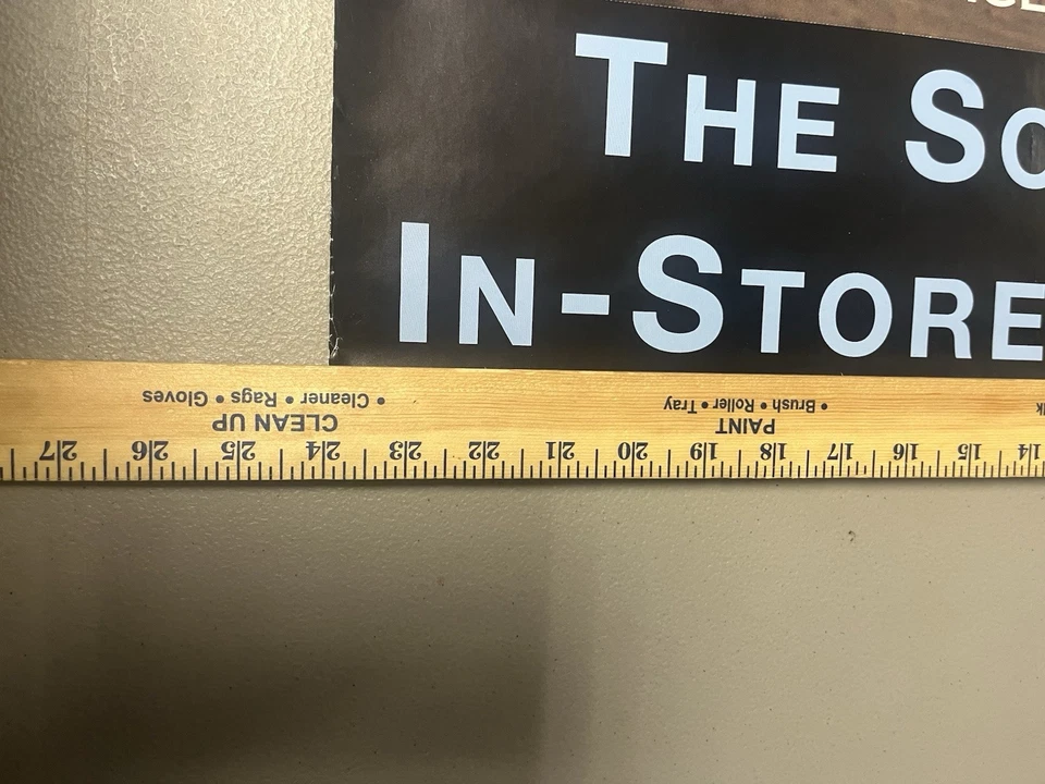 PÓSTER PROMOCIONAL ORIGINAL FIRMADO Richie Sambora Stranger In This Town AUTO Bon Jovi Foto 4 de 4