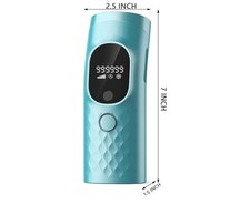 Laser Hair Removal for Women and Men - Permanent Painless Ice Cooling IPL Device