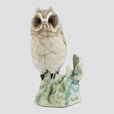Kurzohr Eule (grau und weiß) Vogelmodelle