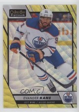 2023-24 O-Pee-Chee Platinum Neon Yellow Surge Evander Kane #62 s5j