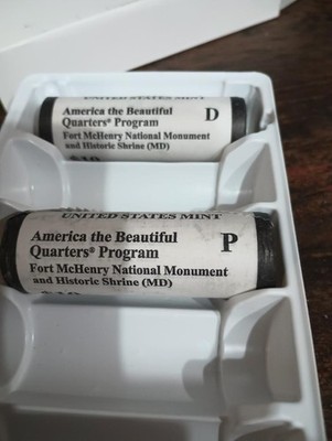 2013 Fort McHenry America The Beautiful Quarter S Mint Uncirculated Roll