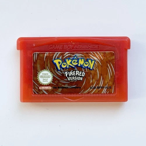 🔥MINT🔥 Pokemon Fire Red Version - Nintendo Gameboy Advance AUS PAL. Working