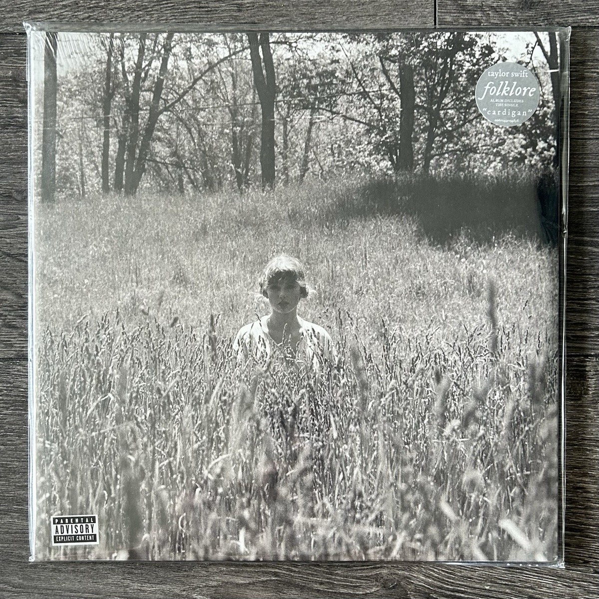 Taylor Swift Folklore LP In The Weeds Limited Edition Blue Vinyl
