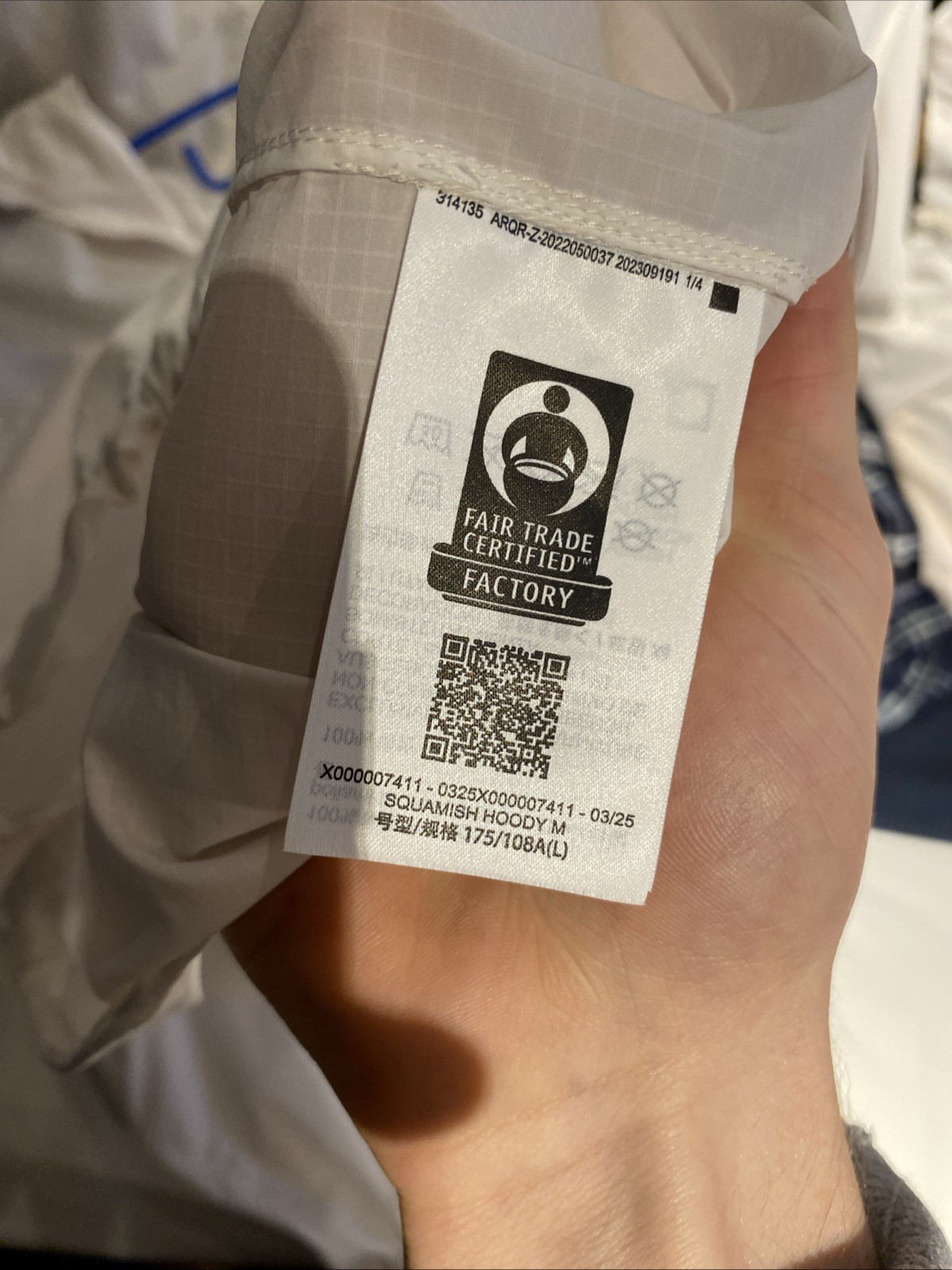 Arcteryx Squamish Hoody (L) Arctic Silk BNWT Men’s Jacket RRP £160.00 thumbnail 12