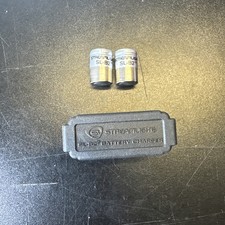 Streamlight SL-B2 Battery Charger - USB-C Charging Case and 2 SL-B2 Batteries