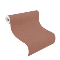 Rasch Tapete Vlies Selection 484267 Rotbraun Gold Struktur Textil