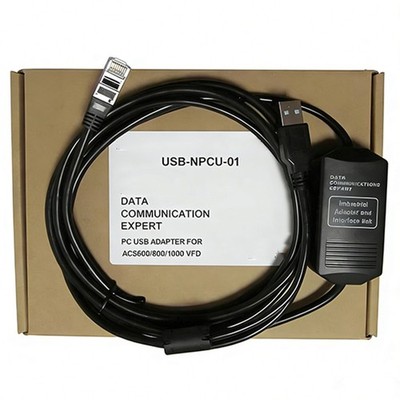 USB-NPCU-01 USB Debugging Cable for   ACS600/DCS500 VFD Series #qm