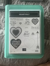 Stampin' Up Heartfelt Photopolymer Stamp Set Love Hearts Valentine 151417