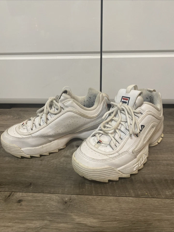 FILA Disruptor Sneaker weiß – Gr. 39 1/2 getragen, aber gut erhalten - Bild 2 von 4