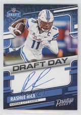 2023 Panini Prestige Draft Day Signatures Rashee Rice #DDS-RR Auto m5e