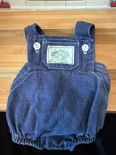 VINTAGE CABBAGE PATCH KIDS DENIM ROMPER 1983 
