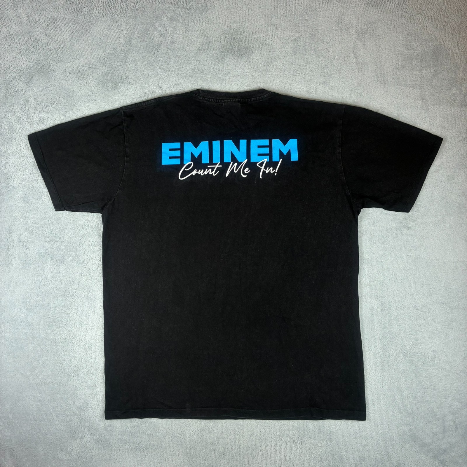Vintage Rockatees Eminem 2000's Y2K Count Me In Black Size XL T-Shirt image 8