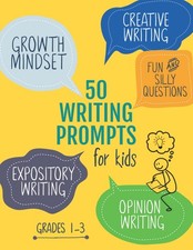 50 Writing Prompts for Kids: Growth Mindset Questions  Creative Writing  O...