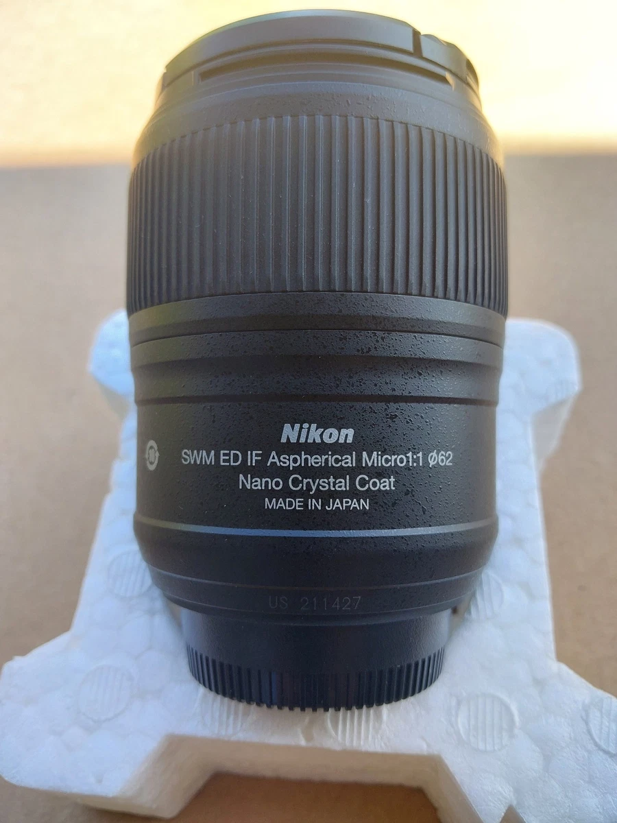 Nikon Micro NIKKOR f/2.8 Camera Lenses 60mm Focal for sale - eBay