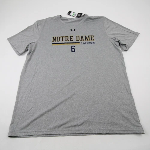 Notre Dame Fighting Irish Under Armour HeatGear Short Sleeve Shirt Men's New