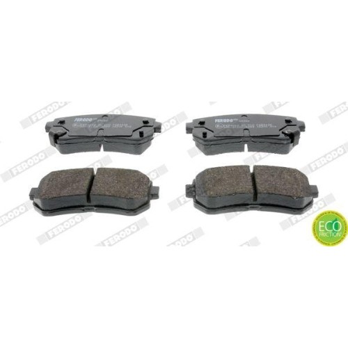 Ferodo FDB4408 Eco Friction plaquettes de frein silencieuses anti-vibrations