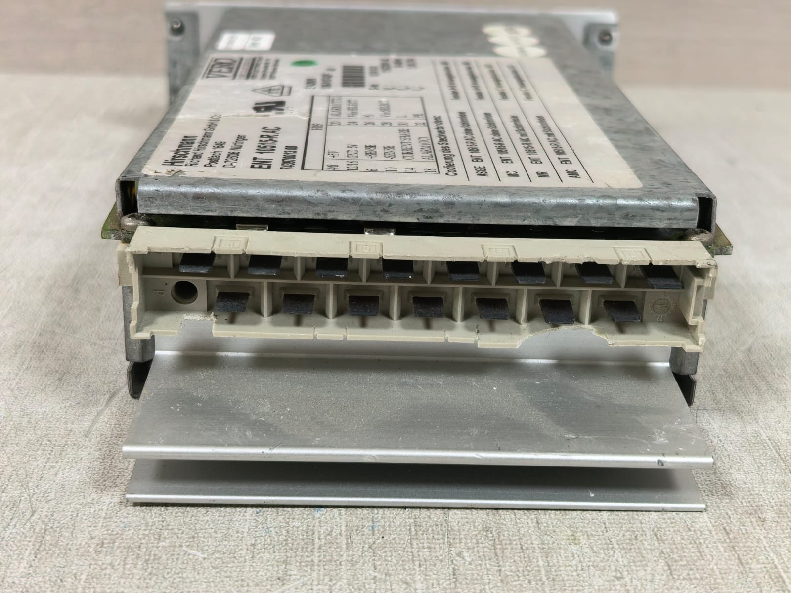 HIRSCHMANN ENT 10515-R AC 7439700013 00 HIRSCHMANN ENT 10515-R AC 7439700013 00 POWER SUPPLY MODULE 12